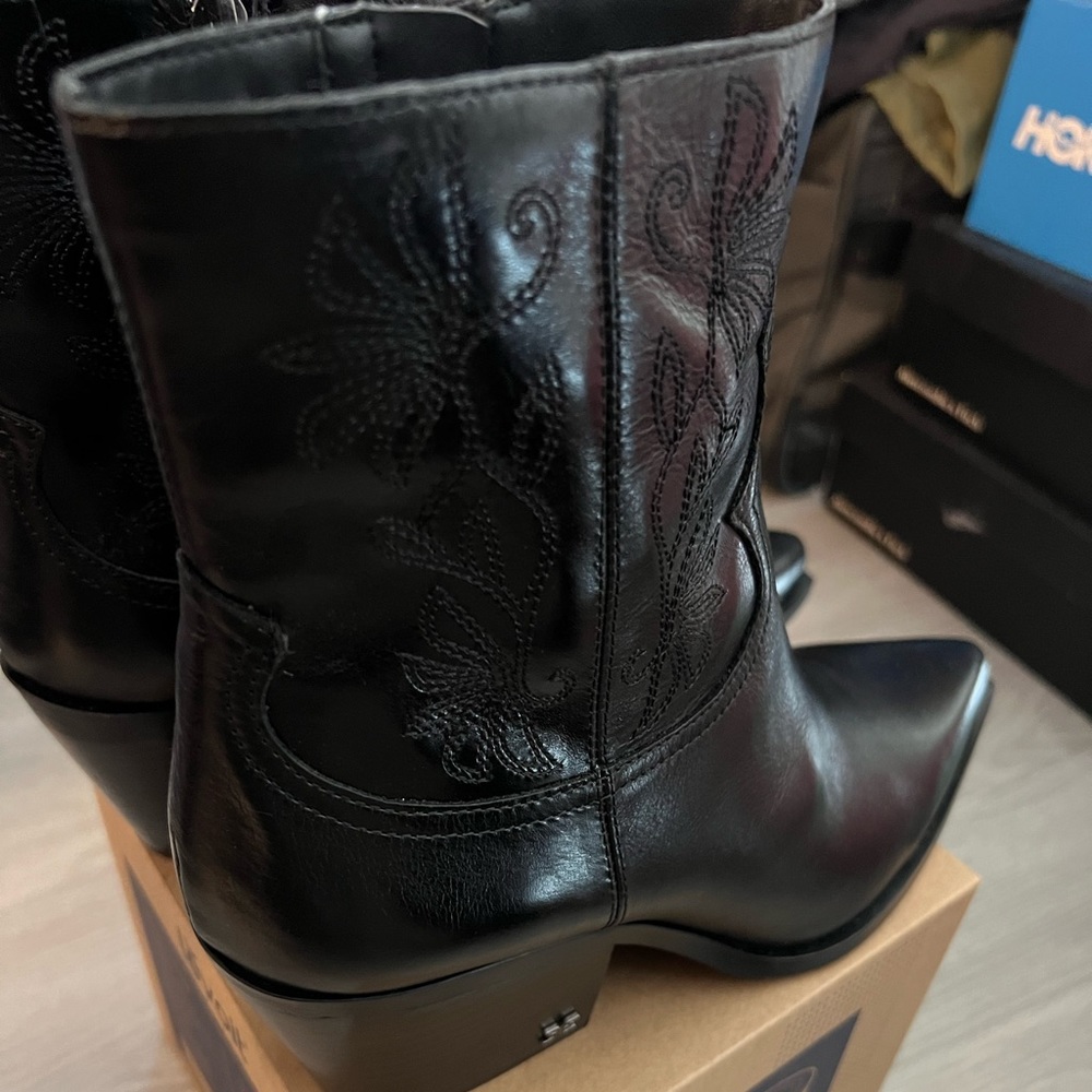 Sam Edelman Wilda Pointed Toe Western Boot